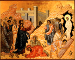 The Raising of Lazarus Icon